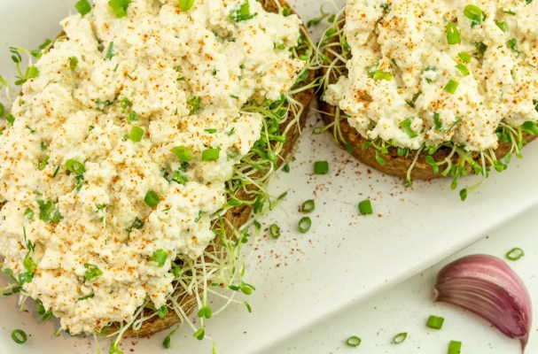 Eggy Tofu Salad