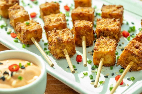 Seasoned Air Fryer Tofu