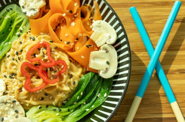Coconut Kung Pao Noodle Bowl