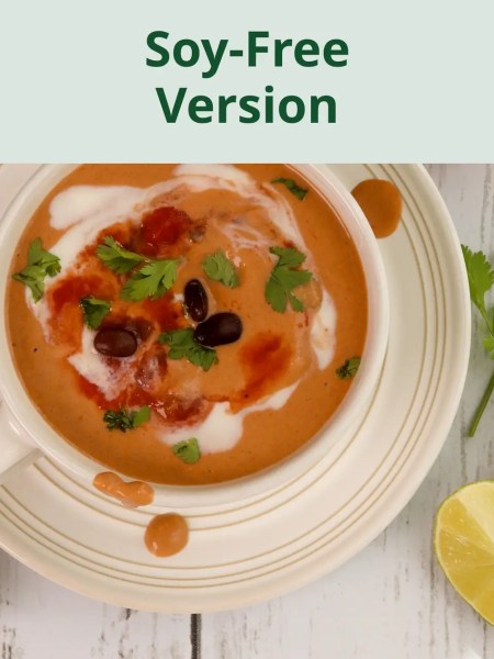 Bean & Salsa Blender Soup (Soy-Free)