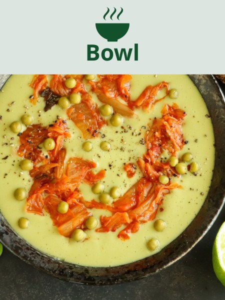 Green Fava Bean Soup (Bowl)