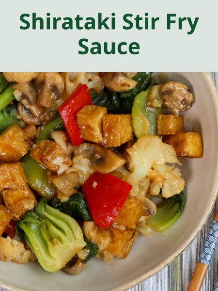 Shirataki Stir Fry Sauce (Blender Sauce)