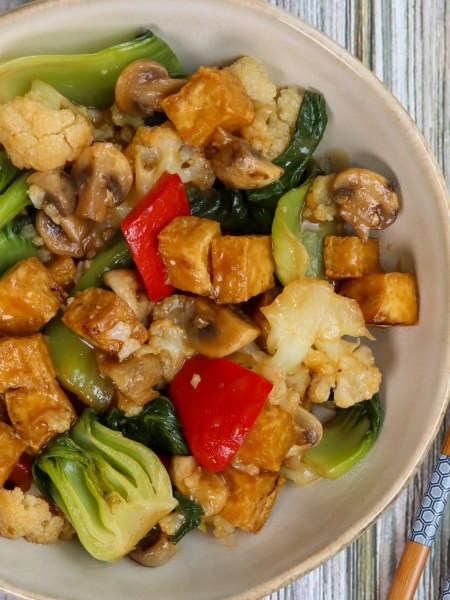 Veggie Tofu Sort of Stir Fry