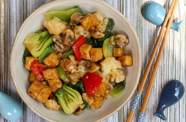 Veggie Tofu Sort of Stir Fry