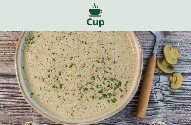 Mushroom Blender Soup (Cup)